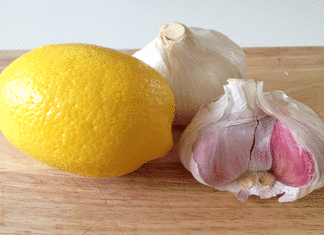 ajo y limón